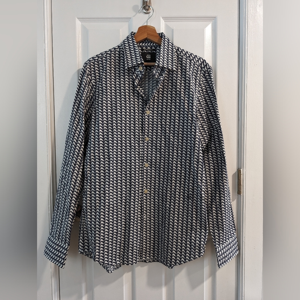 G-Star long sleeve super slim dress shirt